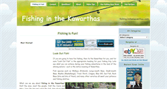 Desktop Screenshot of fishing.inthekawarthas.com